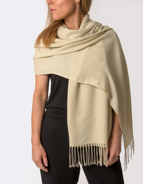 Womens top beige scarf