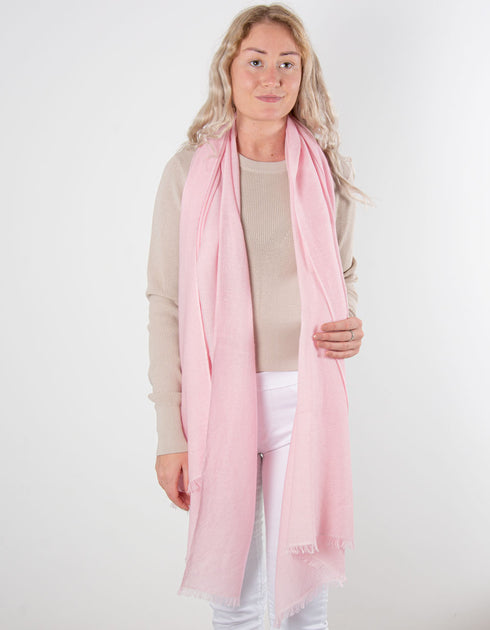 Pale pink hotsell cashmere wrap