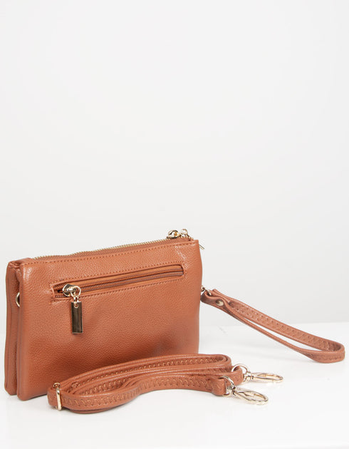 Tan wristlet bag online