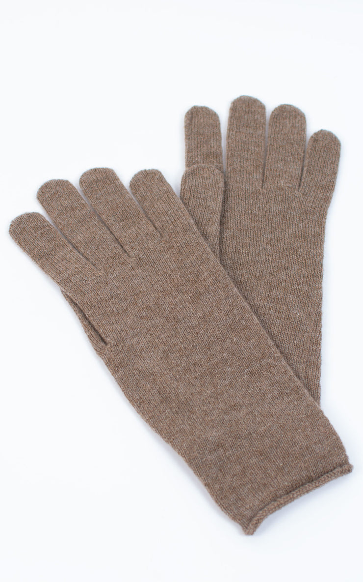 Cashmere Gloves | Chocolate