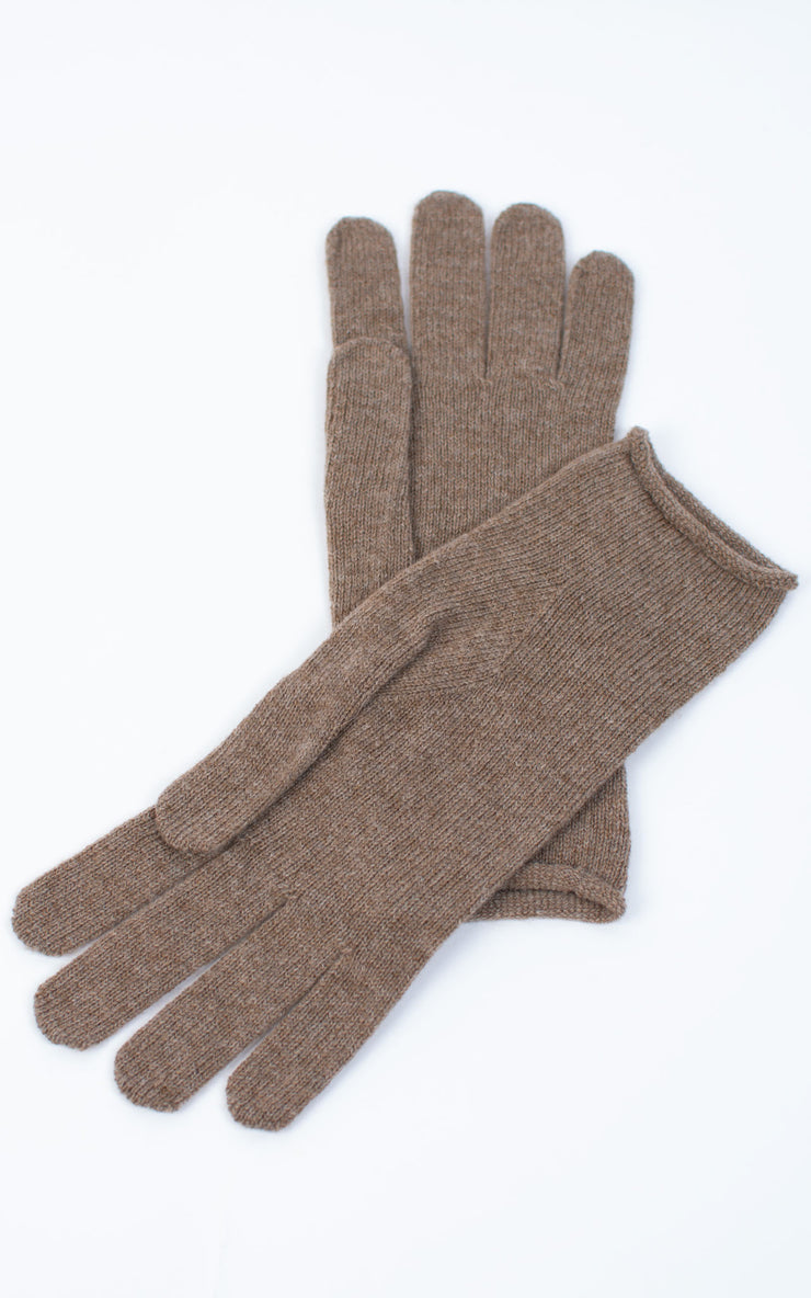 Cashmere Gloves | Chocolate