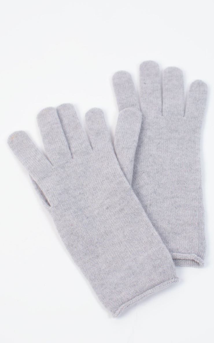 Cashmere Gloves | Light Grey