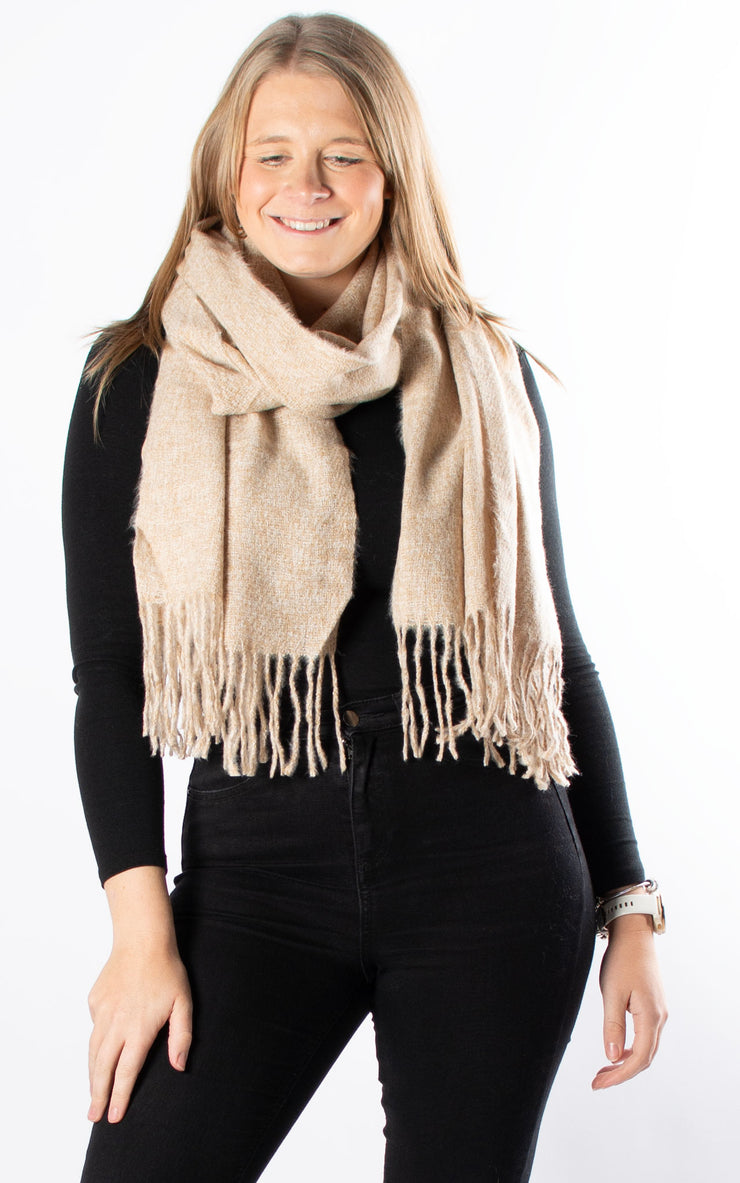 Cosy Winter Scarf | Beige