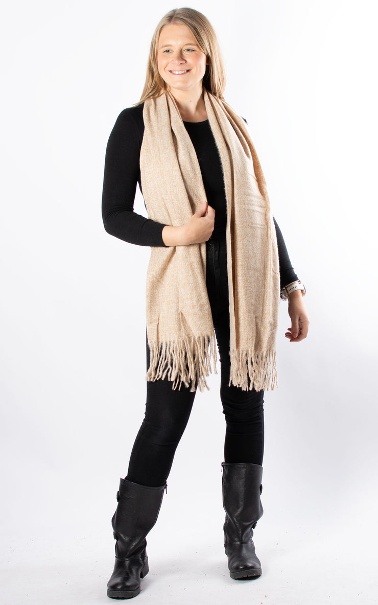 Cosy Winter Scarf | Beige