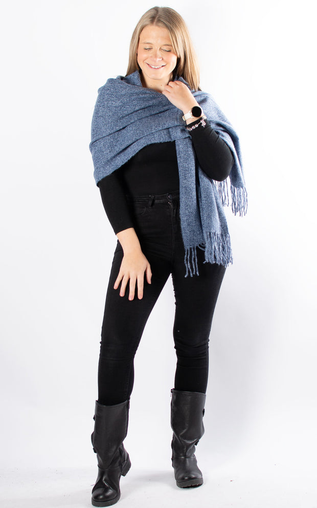 Cosy Winter Scarf | Denim