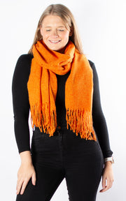 Cosy Winter Scarf | Orange