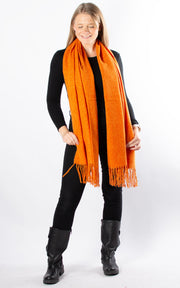 Cosy Winter Scarf | Orange