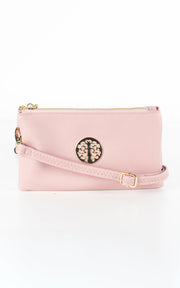 Dusky Pink Clutch Bag | Toni