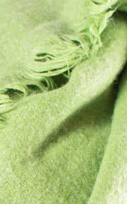 Frayed Edge Scarf | Green