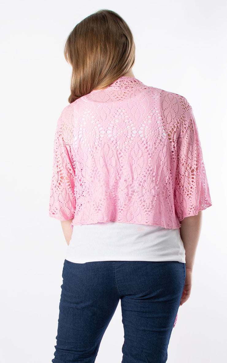 Georgia Shrug | Pink