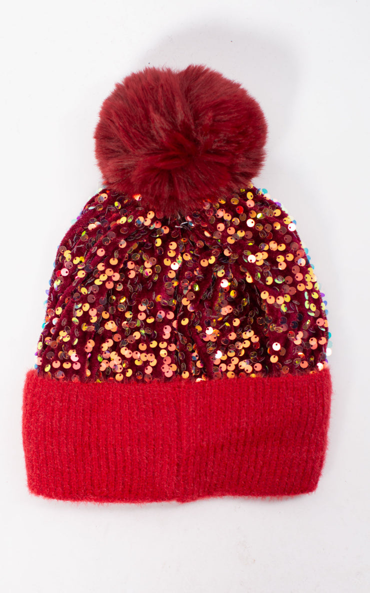 Hat | Sparkle | Red