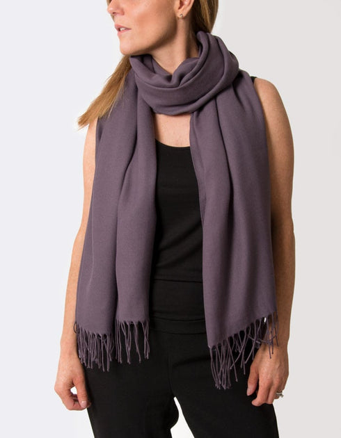 Aubergine Purple Pashmina | Women's Pashminas & Shawls | Scarf Room ...