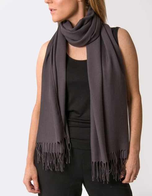 Dark Aubergine Purple Pashmina | Women's Pashminas & Shawls – Scarf ...