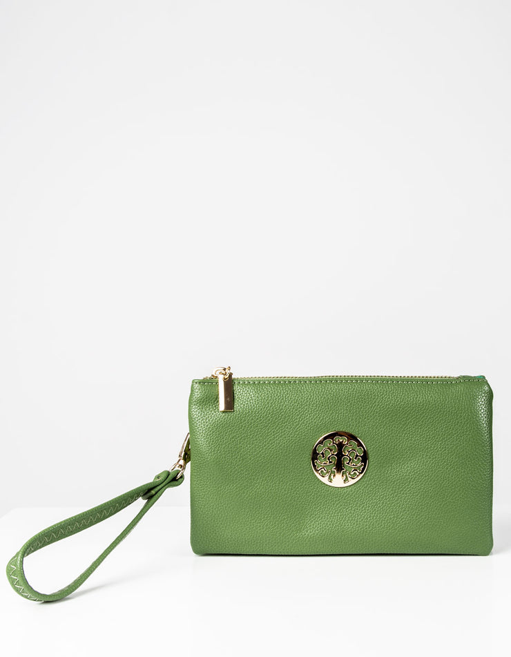 Pistachio Clutch Bag | Toni