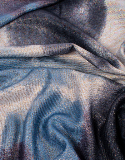 Sparkle Ombre Scarf | Blue