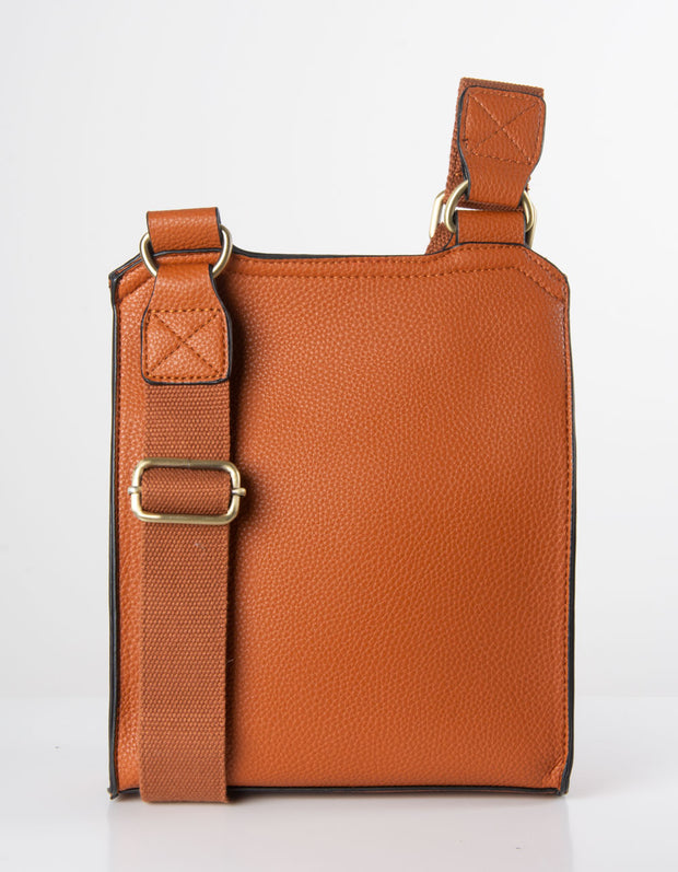 Tan Messenger Bag